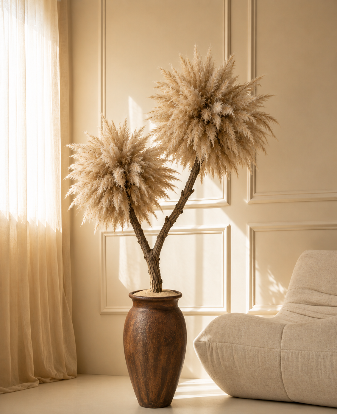 Pampas boom maken? Kies de juiste pampas pluimen